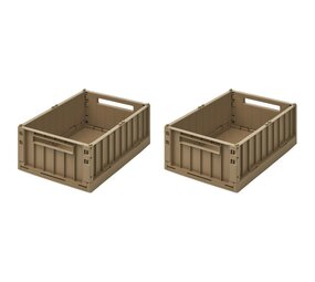 Liewood Weston Krat M Oat 2-pack Liewood Weston Krat M Oat 2-pack
