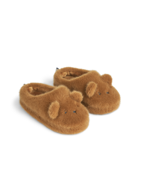 Liewood Sloffen Aviaja Bear - Golden Caramel