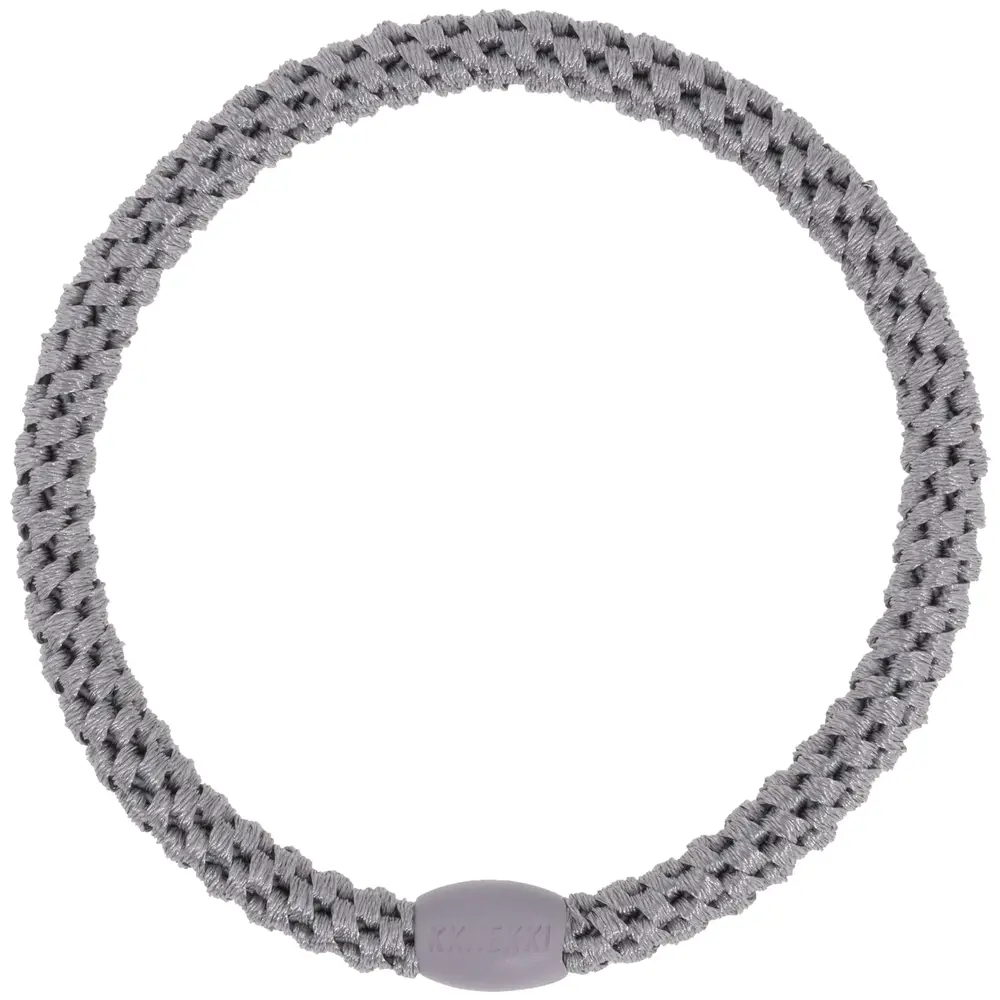 Kknekki Haarelastiekje Slim Mid Grey Kknekki Haarelastiekje Slim Mid Grey