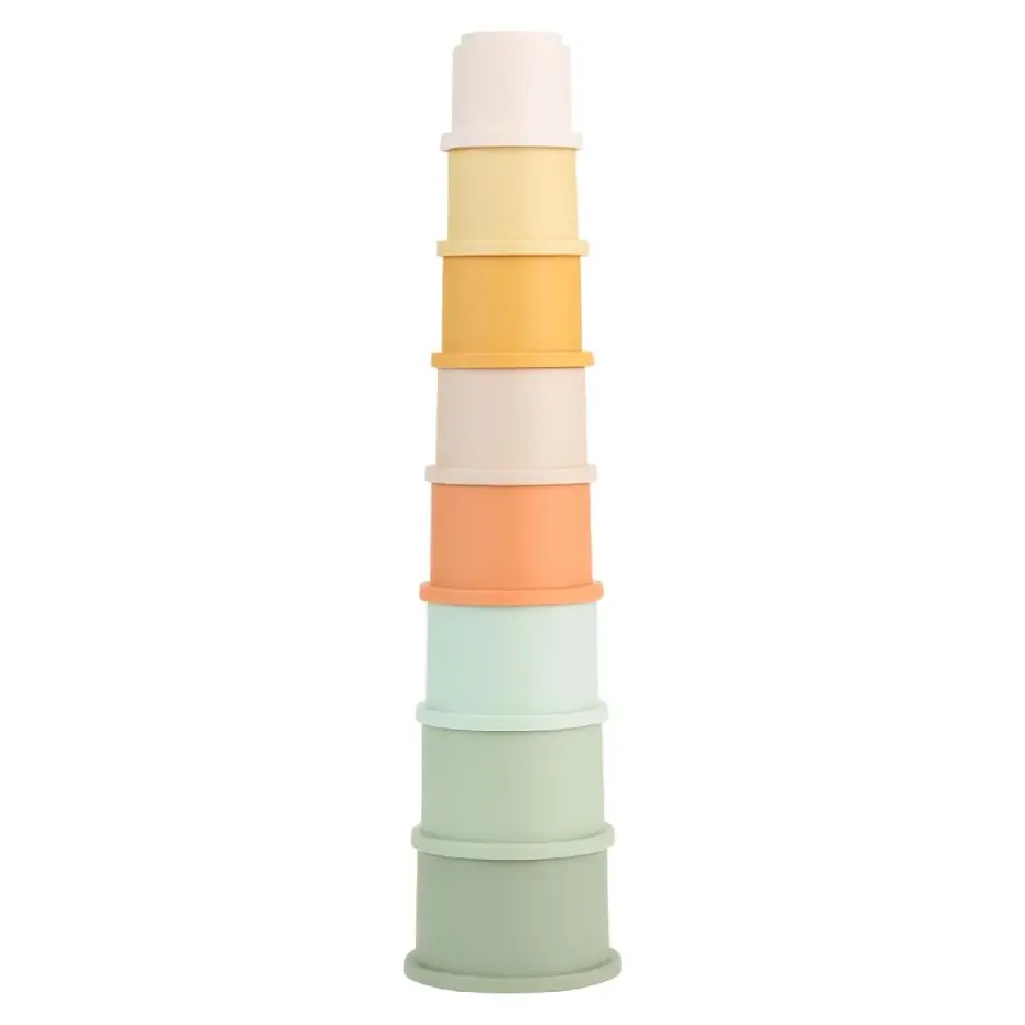Stapelbekers Pastel, 8dlg. online kopen? | Speelgoed