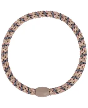 Kknekki Haarelastiekje Slim Mix Steelgrey Taupe