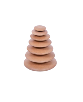 TickiT Natuurlijke houten knopen