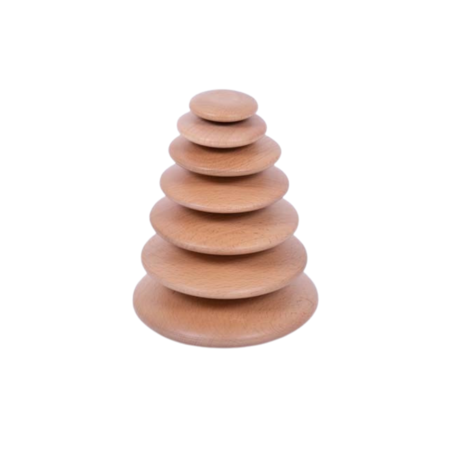 TickiT Natuurlijke houten knopen TickiT Natuurlijke houten knopen