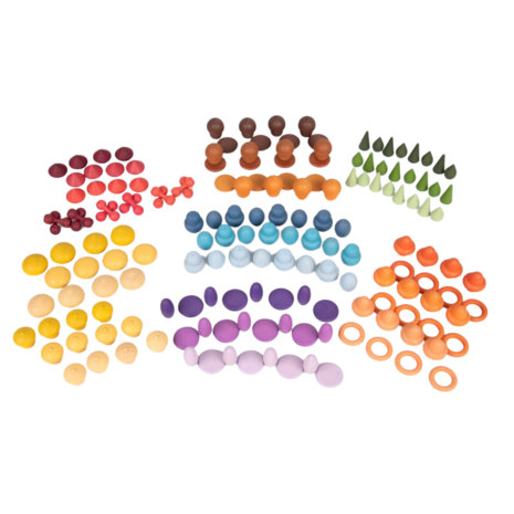 TickiT startset houten schatten 168 stuks TickiT startset houten schatten 168 stuks