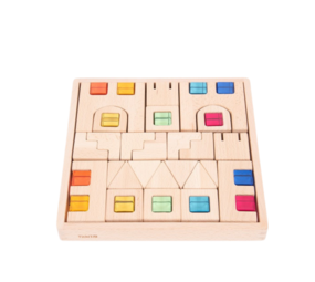 TickiT Houten bouwedelsteenblokken TickiT Houten bouwedelsteenblokken