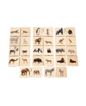 TickiT Houten Memory Wilde Dieren TickiT Houten Memory Wilde Dieren