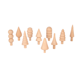 TickiT Houten speelfiguren Trees TickiT Houten speelfiguren Trees