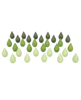 TickiT Loose Parts Wooden Treasures Houten Druppels