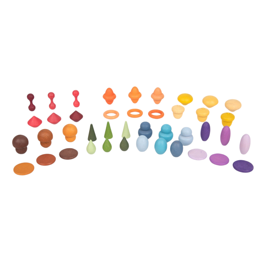Loose Parts Wooden Treasures Taster Set afbeelding