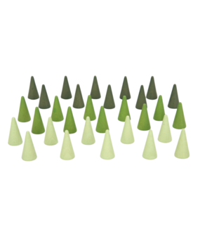 TickiT Loose Parts Wooden Treasures Houten Kegels