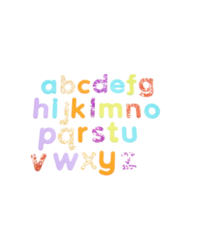 TickiT Letters Regenboog Glitter TickiT Letters Regenboog Glitter