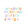 TickiT Letters Regenboog Glitter TickiT Letters Regenboog Glitter