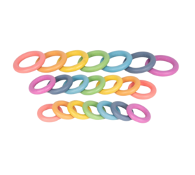 TickiT Houten Ringen Regenboog TickiT Houten Ringen Regenboog