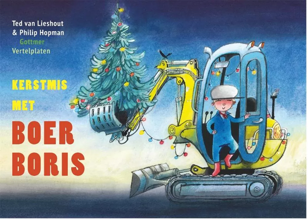 Vertelplaten Kerstmis met Boer Boris afbeelding