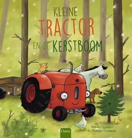 Kleine tractor en de kerstboom Kleine tractor en de kerstboom