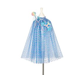 Souza! Marlya mermaid cape met tiara en toverstaf Souza! Marlya mermaid cape met tiara en toverstaf