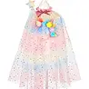Souza! Unicorn cape met Tiara en Toverstaf Souza! Unicorn cape met Tiara en Toverstaf