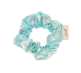 Souza! Scrunchy Elea blauw metalic Souza! Scrunchy Elea blauw metalic