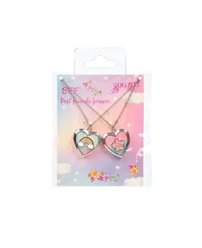 Souza! BFF 2 Pack Giftpack Hartjes ketting Rainbow Souza! BFF 2 Pack Giftpack Hartjes ketting Rainbow