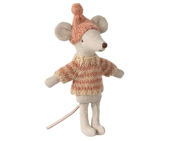 Maileg Sweater en muts Big Sister Mouse Maileg Sweater en muts Big Sister Mouse