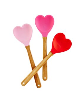 Rice Siliconen Keukenlepel Heart