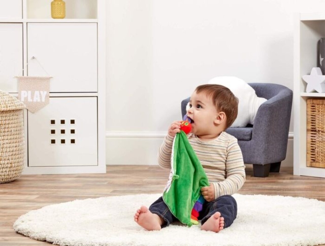 Rupsje Nooitgenoeg Knuffeldoek Rupsje Nooitgenoeg Knuffeldoek