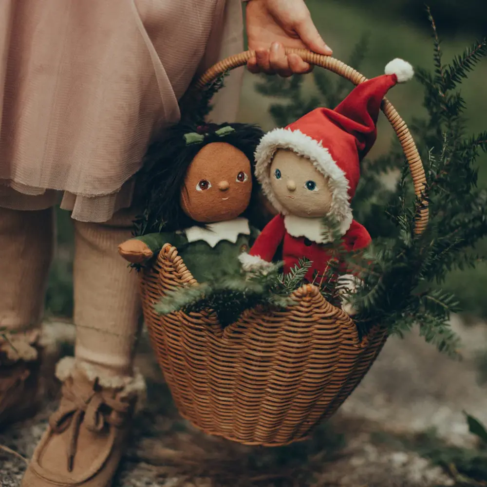 Olli Ella Mandje Poinsettia Natural Olli Ella Mandje Poinsettia Natural