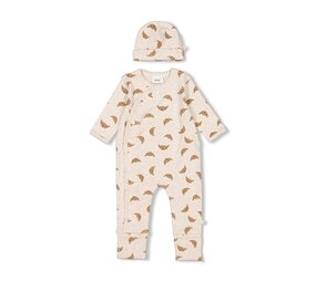 Feetje Babykleding Geschenkset Onesie met Muts Croissant Feetje Babykleding Geschenkset Onesie met Muts Croissant