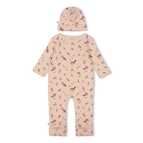 Feetje Babykleding Geschenkset Onesie met Muts Roze Feetje Babykleding Geschenkset Onesie met Muts Roze
