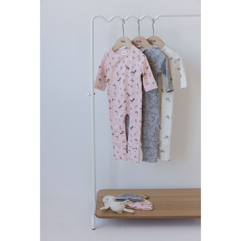 Feetje Babykleding Geschenkset Onesie met Muts Roze Feetje Babykleding Geschenkset Onesie met Muts Roze