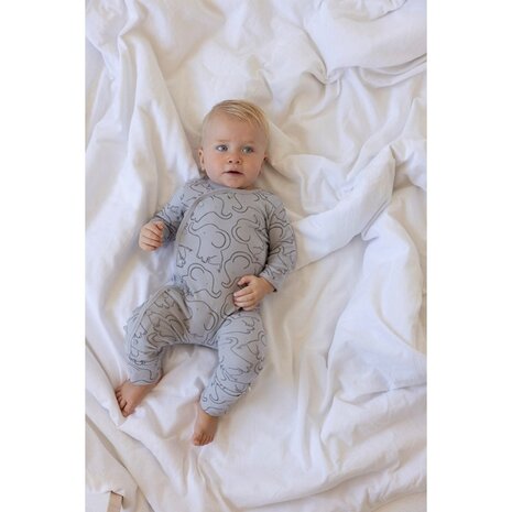 Feetje Babykleding Geschenkset Onesie met Muts Grijs Feetje Babykleding Geschenkset Onesie met Muts Grijs