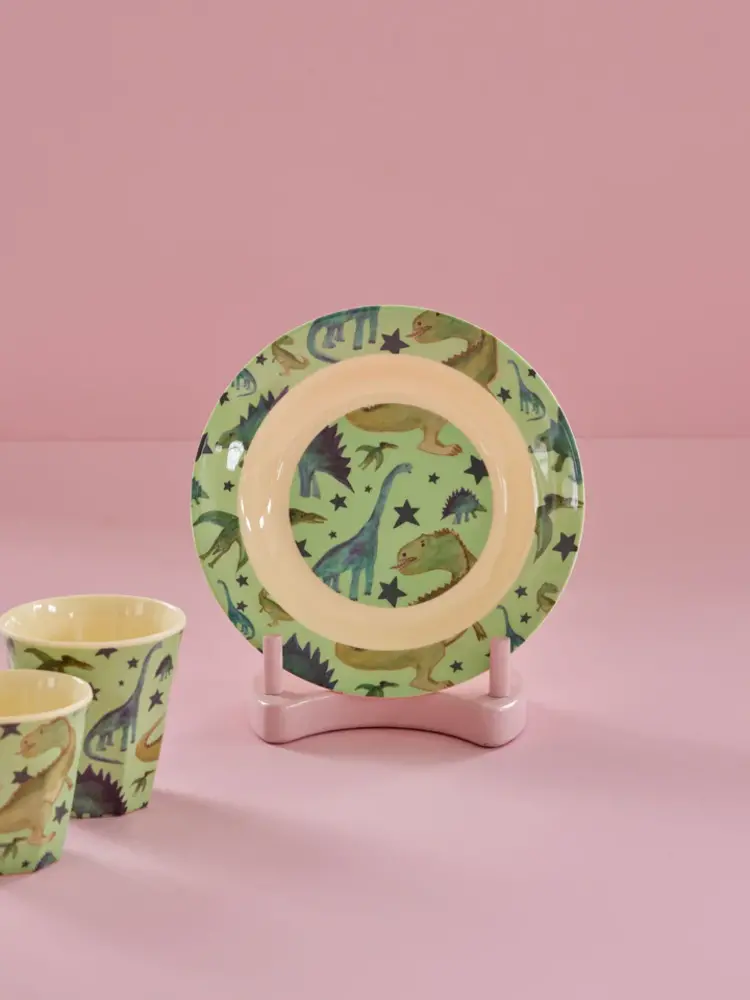 Rice Melamine Kinderschaaltje Dino Rice Melamine Kinderschaaltje Dino