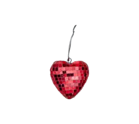 Rice Disco Ball Hart Rood klein Rice Disco Ball Hart Rood klein