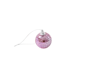 Rice Disco Ball Roze Klein Rice Disco Ball Roze Klein