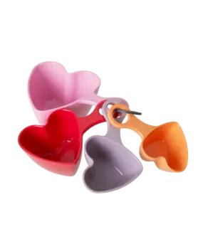 Rice Maatschepjes Heart Multicolor Rice Maatschepjes Heart Multicolor