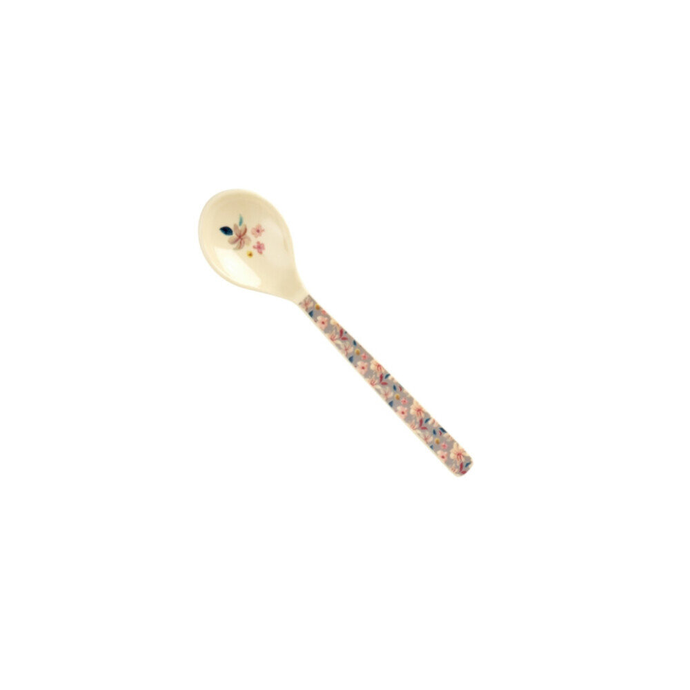 Rice Melamine Theelepel - A New York Minute Small Sandy Flowers