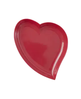 Rice Melamine Bord Hart Rood Rice Melamine Bord Hart Rood