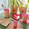Rice Melamine Beker - Large - Darling Hearts