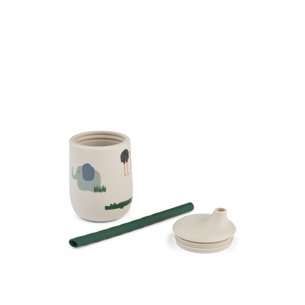 Liewood Sippy Cup Ellis Safari Sandy Mix Liewood Sippy Cup Ellis Safari Sandy Mix