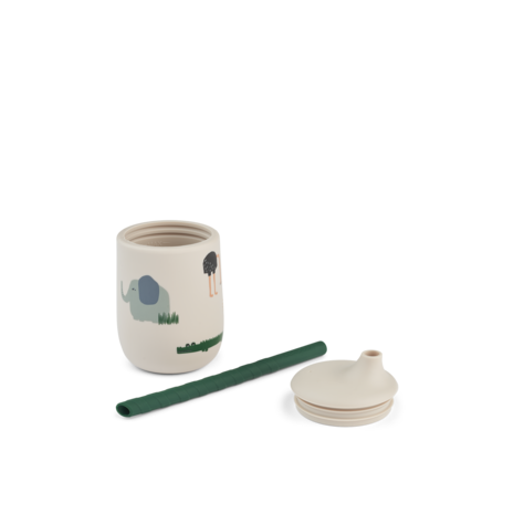 Liewood Sippy Cup Ellis Safari Sandy Mix Liewood Sippy Cup Ellis Safari Sandy Mix
