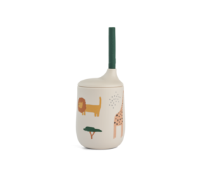 Liewood Sippy Cup Ellis Safari Sandy Mix Liewood Sippy Cup Ellis Safari Sandy Mix