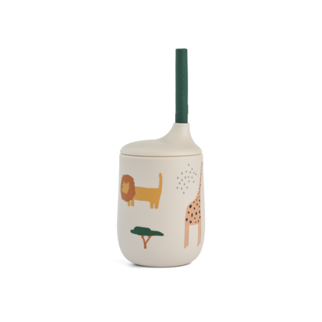 Liewood Sippy Cup Ellis Safari Sandy Mix Liewood Sippy Cup Ellis Safari Sandy Mix
