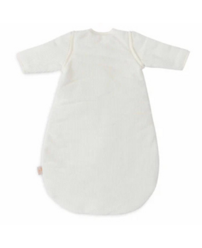 Jollein Slaapzak Rib Ivory met Afritsbare Mouwen