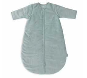 Jollein Slaapzak Rib Sea Green met Afritsbare Mouwen Jollein Slaapzak Rib Sea Green met Afritsbare Mouwen