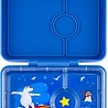 Yumbox Yumbox Snack 3 vakken Surf Blue Polar Bear Yumbox Yumbox Snack 3 vakken Surf Blue Polar Bear
