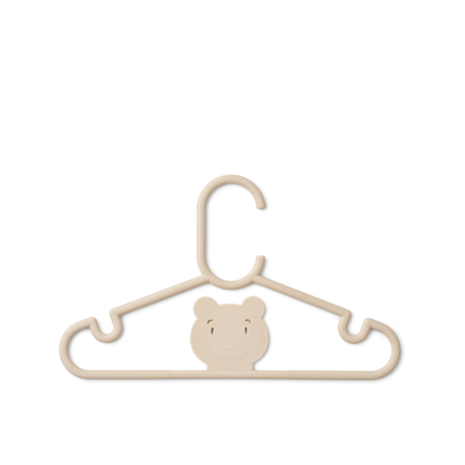 Liewood Kledinghanger Falton Mr Bear 8-Pack Sandy Liewood Kledinghanger Falton Mr Bear 8-Pack Sandy