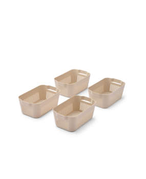 Liewood Opbergbak Makeeva Mini 4-Pack Sandy Liewood Opbergbak Makeeva Mini 4-Pack Sandy