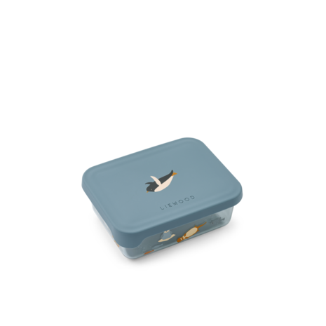 Liewood Snackbox Ako Arctic Sea Ocean view