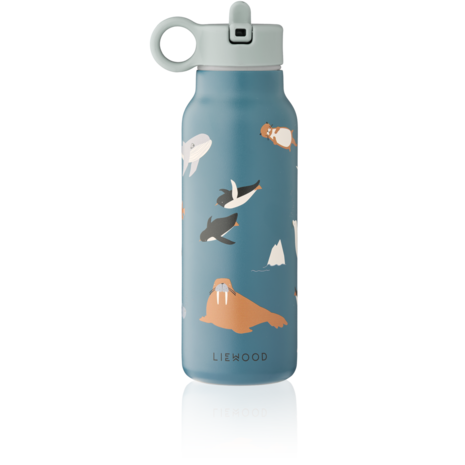 Liewood Drinkfles Falk Water Bottle 350 ml Arctic Sea Ocean view Liewood Drinkfles Falk Water Bottle 350 ml Arctic Sea Ocean view
