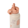 Liewood Drinkfles Falk Water Bottle 350 ml Cats and Dogs Sandy
